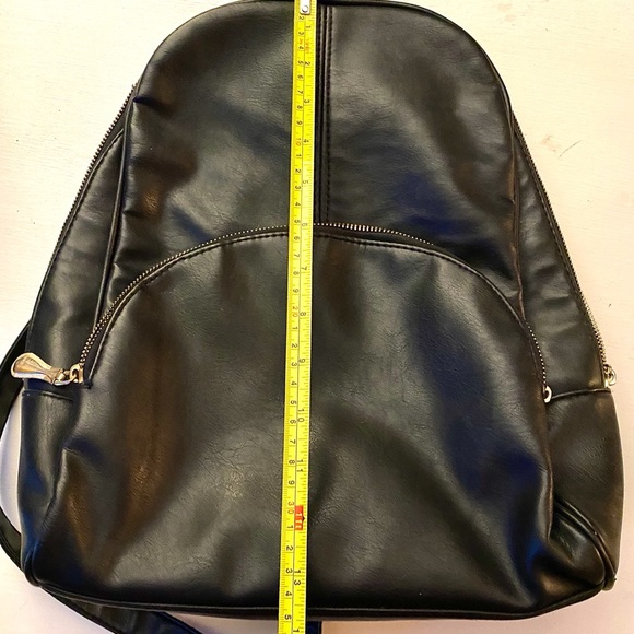 Faux leather backpack - Picture 5 of 10